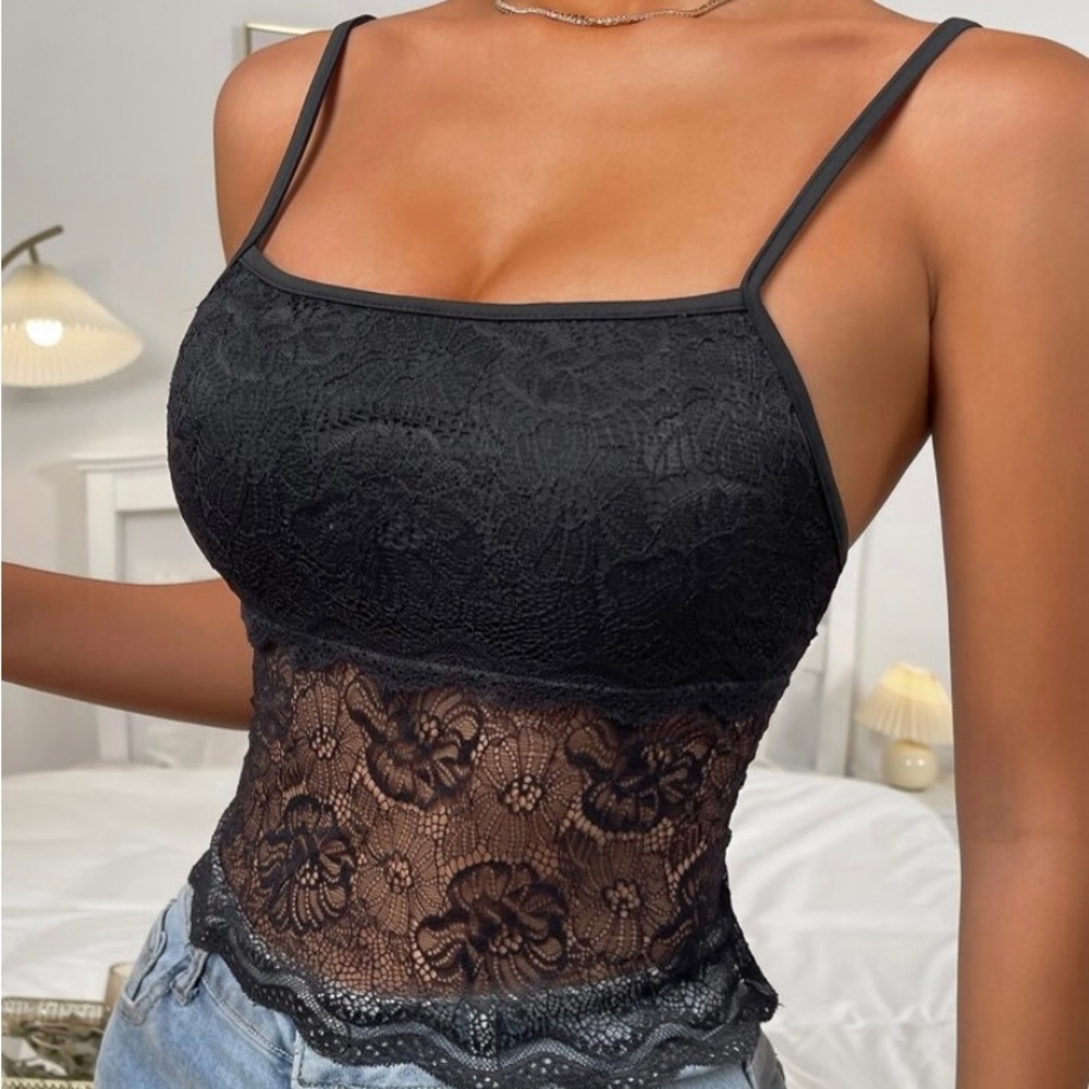 LACE CAMI TOP #39 - Picture 4 of 10